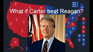 What if Jimmy Carter won in 1980? (1980 - 2024 US Elections)