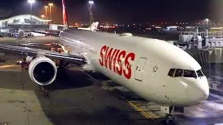 Swiss Airways Boeing 777-300ER Economy Class Review | Hong Kong - Zurich LX139