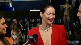 SAG Awards 2022: Caitr&iacute;ona Balfe on Reuniting with Belfast Cast