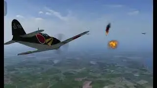 Air combat games,Pacific naval and air combat, naval battle air battle,fighter plane J2M CE