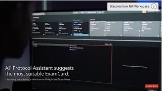 Consistent image quality with MR Workspace