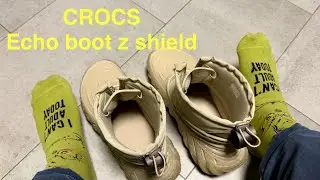 echo boot z shield ВАЛЕНКИ от CROCS #crocs #crocsclogs #кроксы #валенки #сапоги #бутсы #обувь 