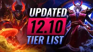 UPDATED Patch 12.10 Tier List: Post Hotfix - League of Legends Season 12