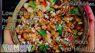 HEALTHY PEANUT CHAT | EASY LOCKDOWN RECIPE