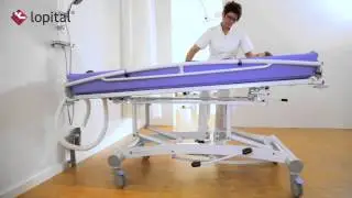 Lopital - Lehrvideo - Marina Hydraulik h&ouml;henverstellbar Duschwagen (DE)