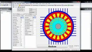 Модификация двигателя Speed ​​Motor Designer MotorCad