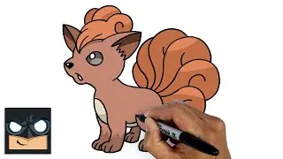 How To Draw POKEMON | VULPIX Step By Step Tutorial