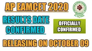 AP Eamcet 2020 Results Date Confirmed |Ap Eamcet Results 2020|Ap Eamcet Results Date|