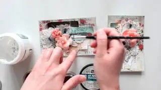 Mixed media cards tutorial