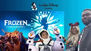 FROZEN MUSICAL INVITATION LIVE SHOW AT THE WALT DISNEY STUDIOS