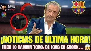 🚨 FLICK SORPRENDE EN EL BARÇA: LA DECISIÓN SOBRE DE JONG IMPACTA… ¡Y RASHFORD YA RESPONDIÓ! 😱