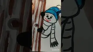 Bye-bye December easy draw#art#drawing 