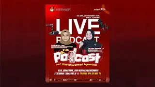 LIVE - KLIK (KUPAS LITERASI INFORMASI KEPEMILUAN) PODCAST - KPU KALBAR - #10