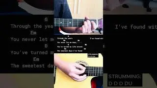 Through The Years - Juan Karlos | Easy Guitar Chords Tutorial For Beginners #guitarlesson