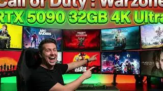 Warzone na RTX 5090: Quantos FPS pega no 4K Ultra? (Benchmark)