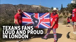 Traveling Texans fans in London for a 'knees-up' (or party)