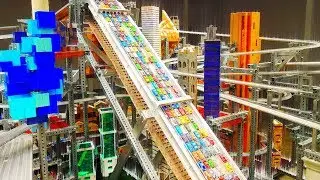 Metropolis II by Chris Burden. Giant Hot Wheels Sculpture. LACMA (the movie)