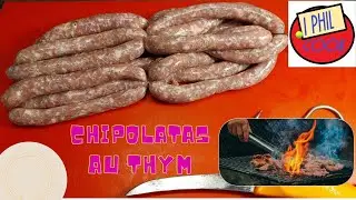 chipolatas au thym.