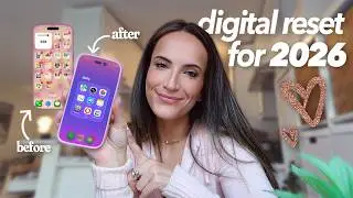 DECLUTTER YOUR PHONE 2026 ✨ 7 steps to a clean, minimal phone!
