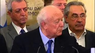 MUNICIPALES en PACA 2014 2nd tour - Discours de Jean-Claude GAUDIN à la mairie de Marseille