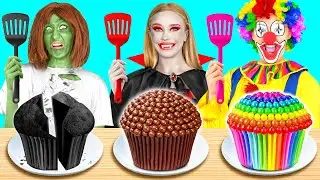 Кулинарный Челлендж: Вампир vs Клоун vs Зомби | Смешные Челленджи от BaRaDa Challenge