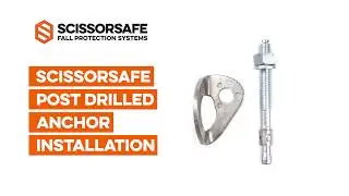 Post Drilled Anchor for Work Restraint & Fall Arrest