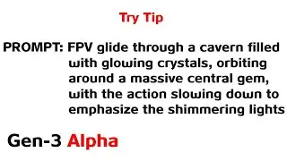 Runway | Gen-3 Alpha | Cavern Crystals