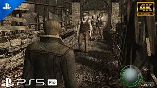 RE4: CHAPTER 1-2 ONLY TWO WEAPONS ( PS5 ) 4K 60FPS