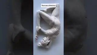 Making a porcelain figure sculpture. #ceramics #sculpture #handbuilding #clay #artprocess #figure