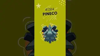 Pineco - Bilinmeyen Bir Bilgi - Pok&eacute;mon #pokemon #pineco #pokedex #nintendo #pokemongo #oyun