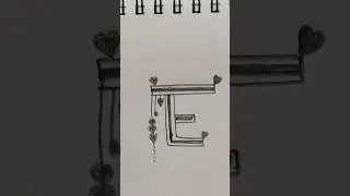 Letter E Mehandi Design #shorts