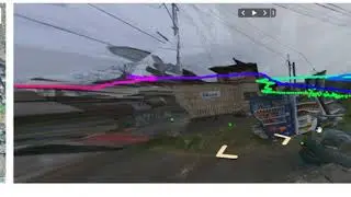 Street-level GPX viewer, test version