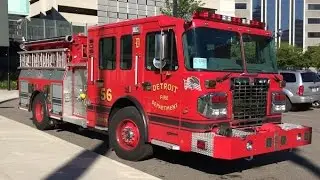 New Fire Trucks for Detroit