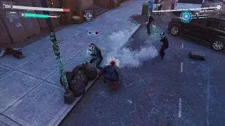 Spider-Man Remastered Demon Swordsman Takedown Finisher