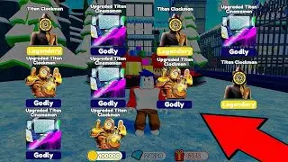 Insane Trade For GODLY UNIT in Roblox Toilet Tower Defense .