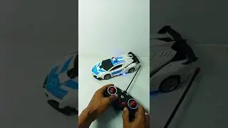 Wow!!! Review Toys Remote Control Car Police Transformers Unboxing #toys #review #rccar #carpolice