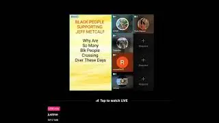Justme crashing out on tiktok live over Jeff metcalf, 
