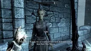 Skyrim Special Edition &mdash; Первые уроки: Тестовый каст Фаральды, Маг Света, Игровой процесс PS4 Pro