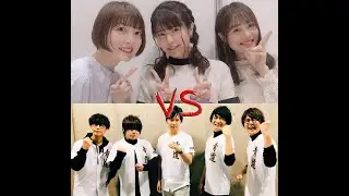 [AnimeJapan 2019] 5 Toubun no Hanayome team VS Daiya No Ace team (Vietsub)