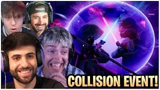 Streamers React To The Collision Event! (SypherPK, Ninja, NICKMERCS, Clix & More)