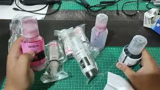 CARA ISI TINTA SERI 001, 005, 664, 003 DI PRINTER EPSON L15150, L15160