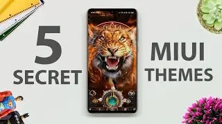 Top 5 *SECRET* Miui Themes For Every Redmi/Poco Users | Best miui themes