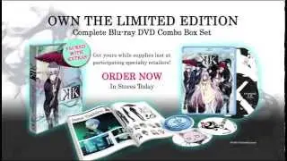 K The Complete Series Limited Edition Blu-ray DVD Combo Pack Available Now