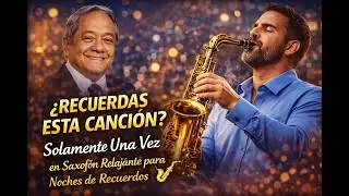 SOLAMENTE UNA VEZ-SAXO ELEGANTE-WILSON LOPEZ-Canta tu canción preferida. Relajante-viejita y bonita