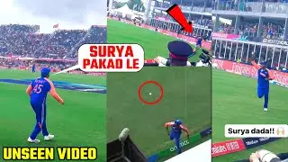New video of Suryakumar Yadav&rsquo;s World Cup final-turning catch goes viral |Rohit Sharma Reaction|