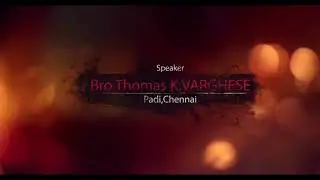 Upcoming Live on Exodus TV Tamil @ Thiruvalluvar Christian Assembly