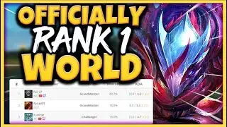 I LITERALLY BECAME THE #1 TALON WORLD AFTER THIS GAME - League of Legends
