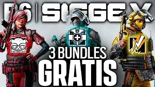 🚨 DROPS | CONSIGUE 3 BUNDLES GRATIS de RAINBOW SIX SIEGE