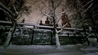 Night Walk to my Apartment | Chill Music on a Frosty Day