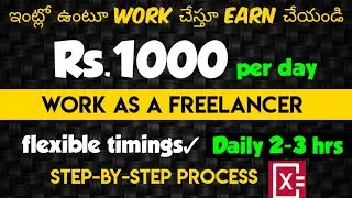 Make money Online by answering questions telugu 2022|earning apps for students|freelancer|Edu Techee